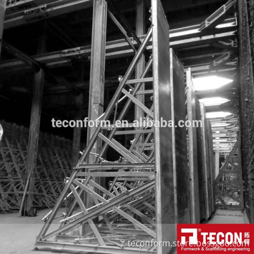 TECON Single Side Formwork for single sided wall projects